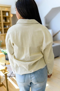 Invested in You Corduroy Shacket - 1985 the VAULT Boutique