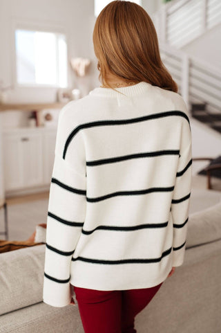 More or Less Striped Sweater - 1985 the VAULT Boutique