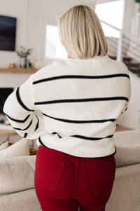 More or Less Striped Sweater