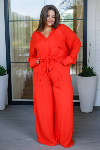 Not So Subtle Wide Leg Pants - 1985 the VAULT Boutique