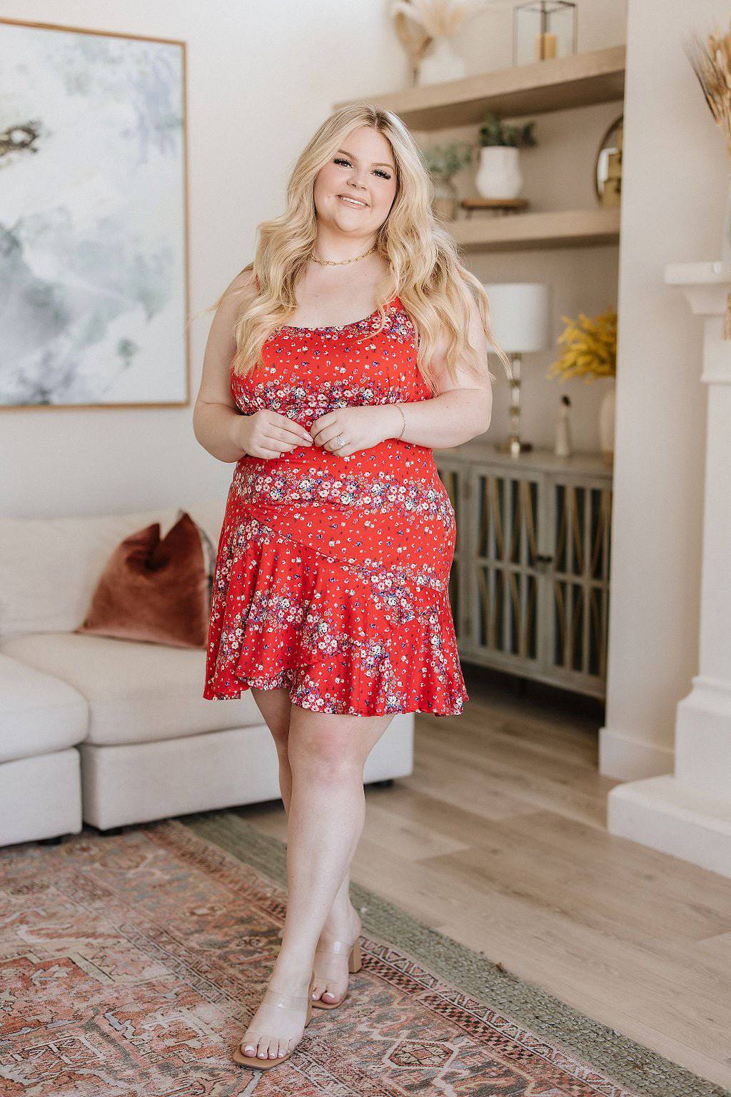 On Parade Floral Dress - 1985 the VAULT Boutique