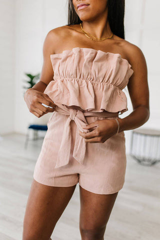 Pink Skies Romper - 1985 the VAULT Boutique