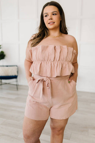 Pink Skies Romper - 1985 the VAULT Boutique