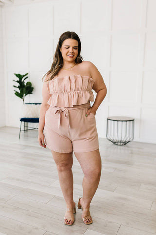 Pink Skies Romper - 1985 the VAULT Boutique