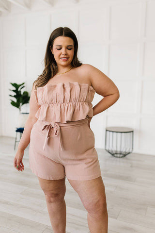 Pink Skies Romper - 1985 the VAULT Boutique