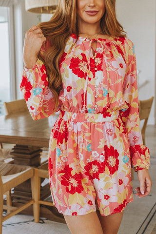 Rare Beauty Floral Romper - 1985 the VAULT Boutique