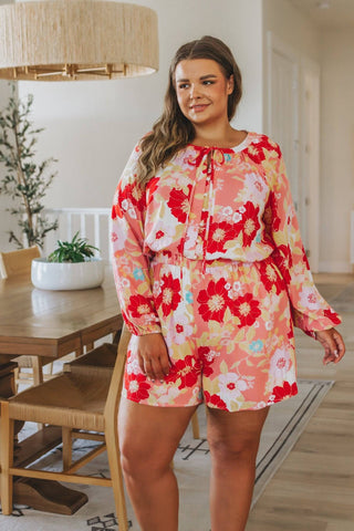 Rare Beauty Floral Romper - 1985 the VAULT Boutique