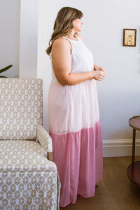 Rosè Maxi Dress