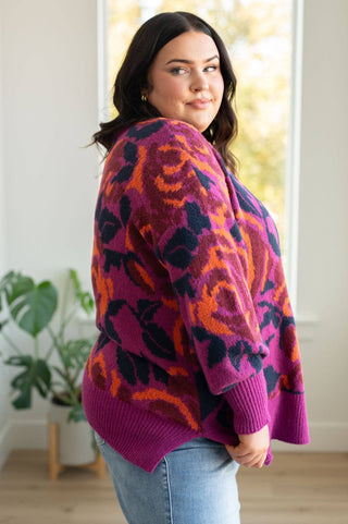 Rosie Posey Floral Sweater - 1985 the VAULT Boutique