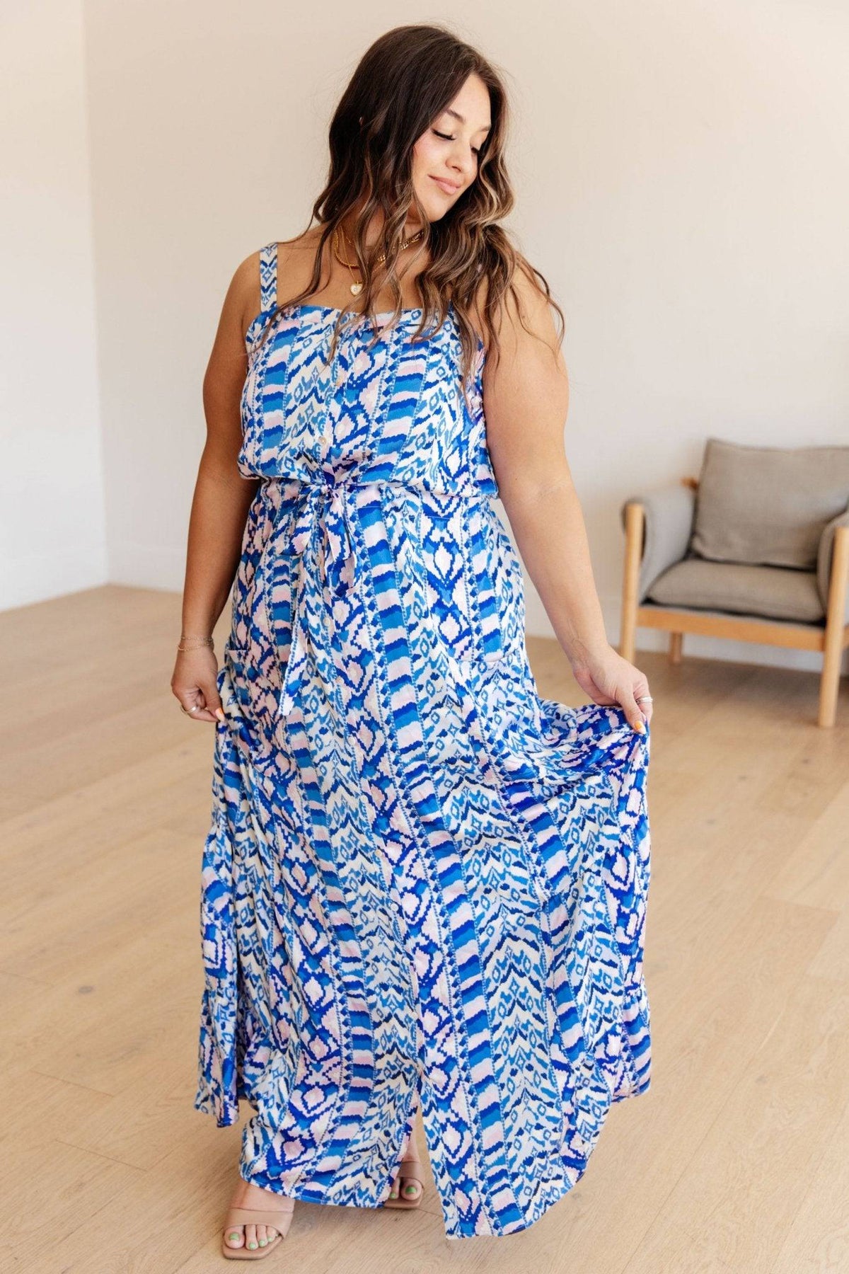 Seas The Day Maxi Dress - 1985 the VAULT Boutique