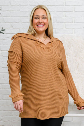 Travel Far & Wide Sweater in Taupe - 1985 the VAULT Boutique