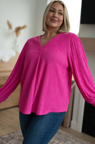 Very Refined V-Neck Blouse - 1985 the VAULT Boutique