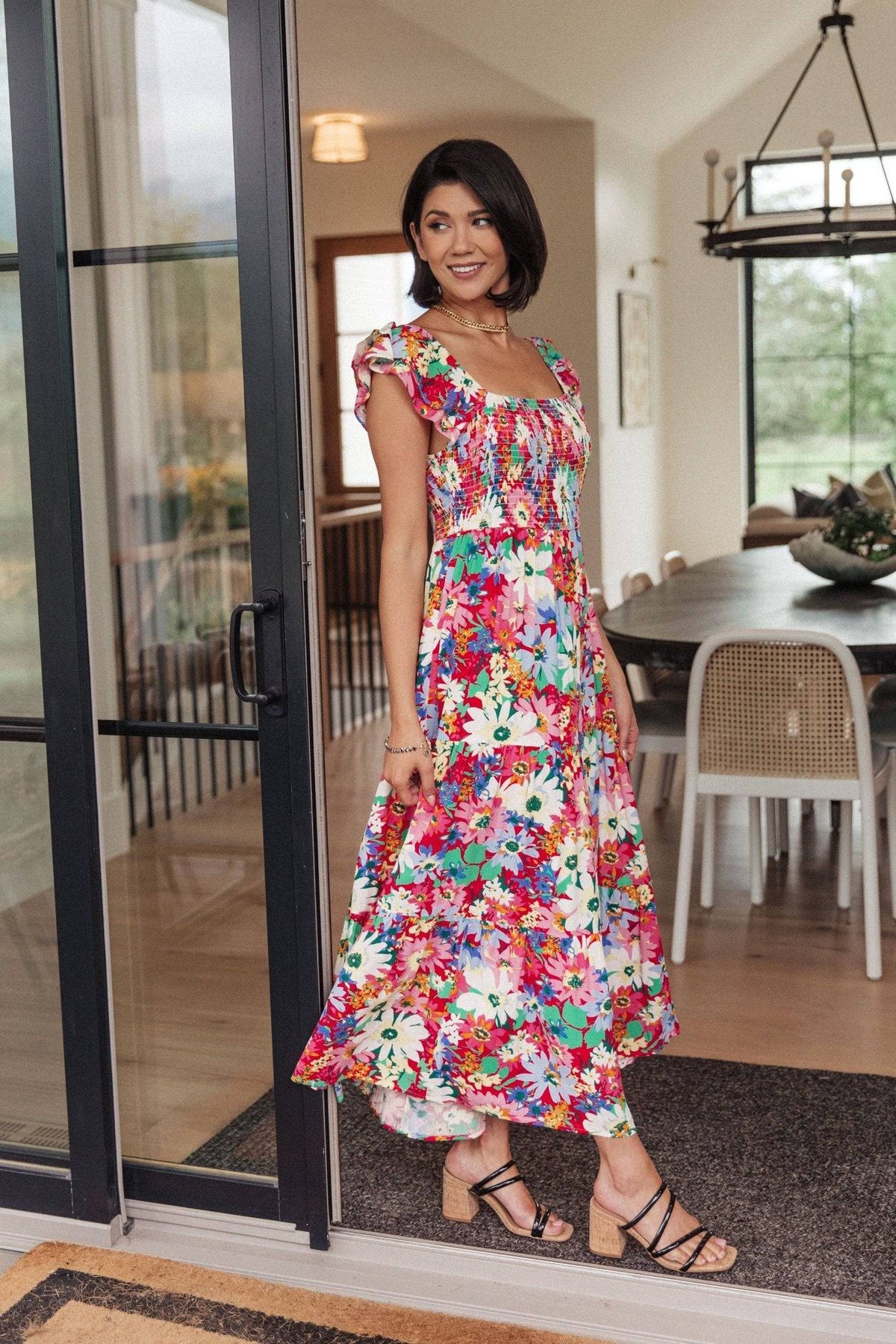 Walk in the Flowers Maxi Dress - 1985 the VAULT Boutique