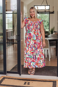 Walk in the Flowers Maxi Dress - 1985 the VAULT Boutique