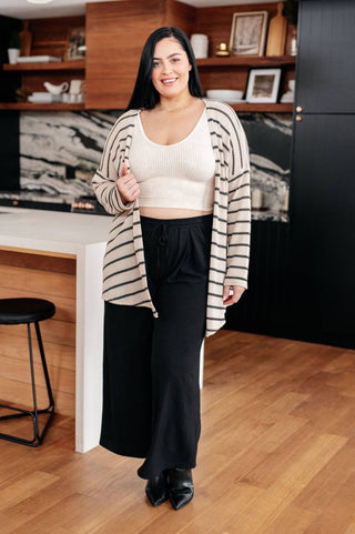 Weekend Adventure Striped Longline Cardigan - 1985 the VAULT Boutique