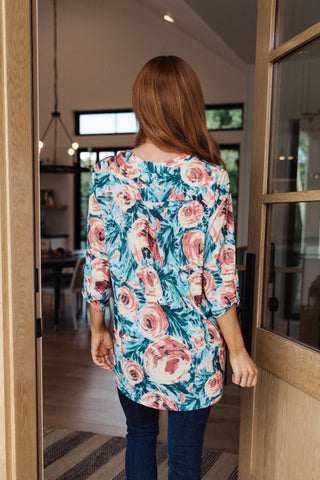 Whisked Away Floral Top - 1985 the VAULT Boutique