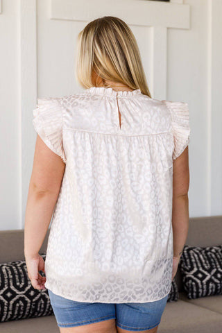 City Escape Top in Pearl - 1985 the VAULT Boutique