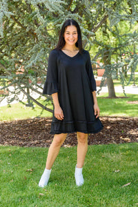 Coast Dress in Black - 1985 the VAULT Boutique