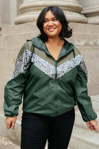 Make Your Move Windbreaker in Olive - 1985 the VAULT Boutique