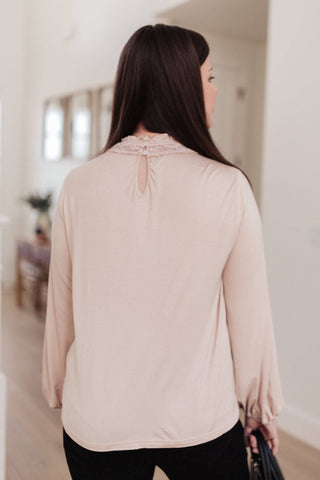 Picture This Top In Blush - 1985 the VAULT Boutique