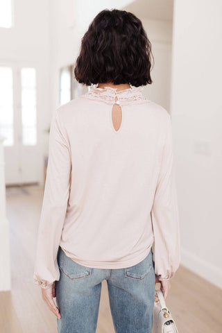 Picture This Top In Blush - 1985 the VAULT Boutique