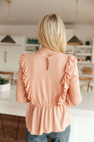 Sweet Confession Top In Blush - 1985 the VAULT Boutique