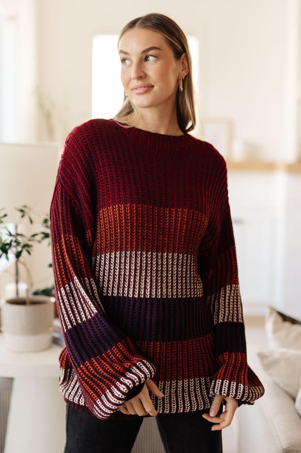 World of Wonder Striped Sweater - Happily Ever Atchison Shop Co.