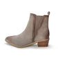 Wylie Suede Ankle Boot in Taupe - 1985 the VAULT Boutique