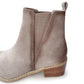 Wylie Suede Ankle Boot in Taupe - 1985 the VAULT Boutique
