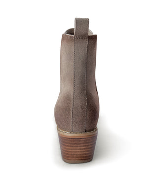 Wylie Suede Ankle Boot in Taupe - 1985 the VAULT Boutique