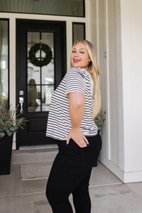 You're My Sweetheart Striped Top - Happily Ever Atchison Shop Co.