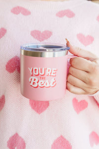 You're The Best 14 Oz Double Walled Travel Mug - Happily Ever Atchison Shop Co.